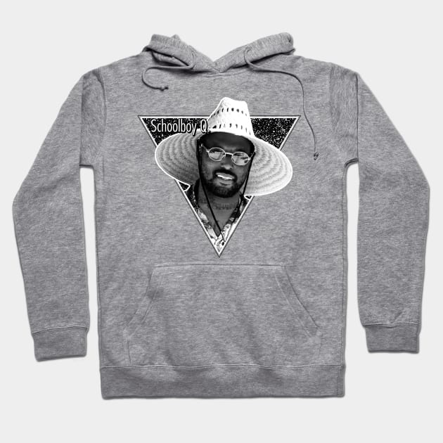 Schoolboy Q /// Retro design Hoodie by HectorVSAchille